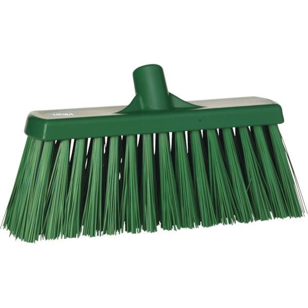 13" Heavy Duty Stiff Bristle Push Broom