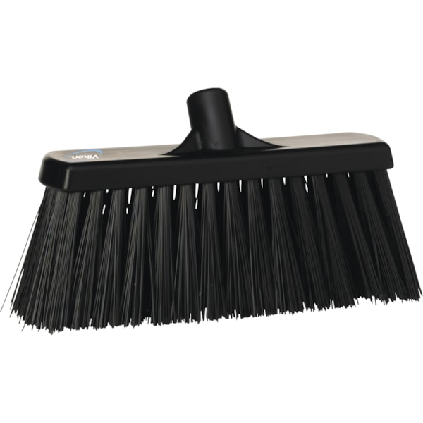 13" Heavy Duty Stiff Bristle Push Broom