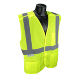 Class 2 Economy Mesh X-Back Breakaway Traffic Safety Vest thumbnail 1