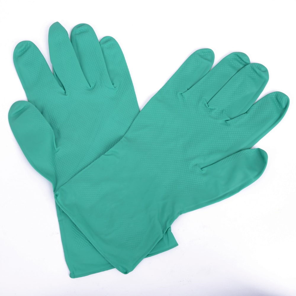11 mil Unlined 13" Z-Grip Nitrile Chemical Resistant Gloves Dozen