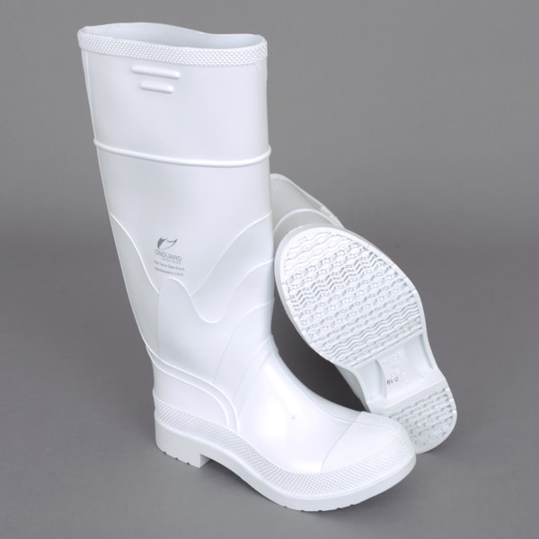 Men's 16" Plain Toe PVC Knee Boots