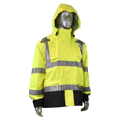 Heavy Duty Rip Stop Waterproof Rain Jacket