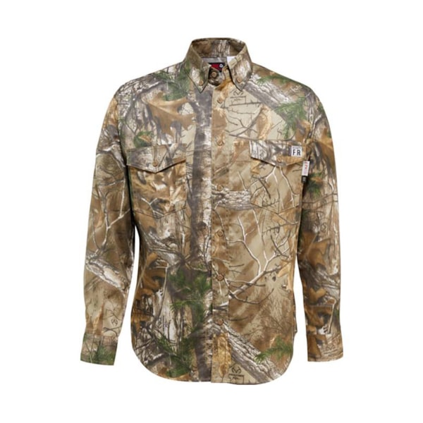 FireZero® Flame-Resistant Twill Long Sleeve FR Shirt