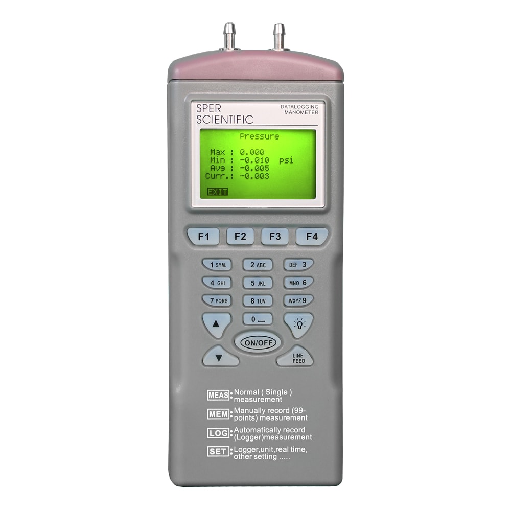 Datalogging Manometer- 2 PSI