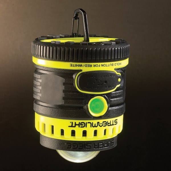 Super Siege® Rechargeable Scene Light, Work Lantern & USB Power Source