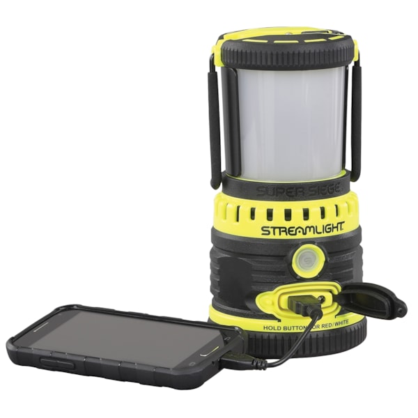 Super Siege® Rechargeable Scene Light, Work Lantern & USB Power Source
