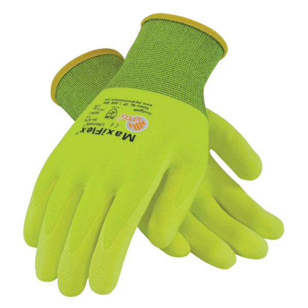 MaxiFlex® Ultimate™ by ATG® Hi-Vis Nitrile Coated Gloves