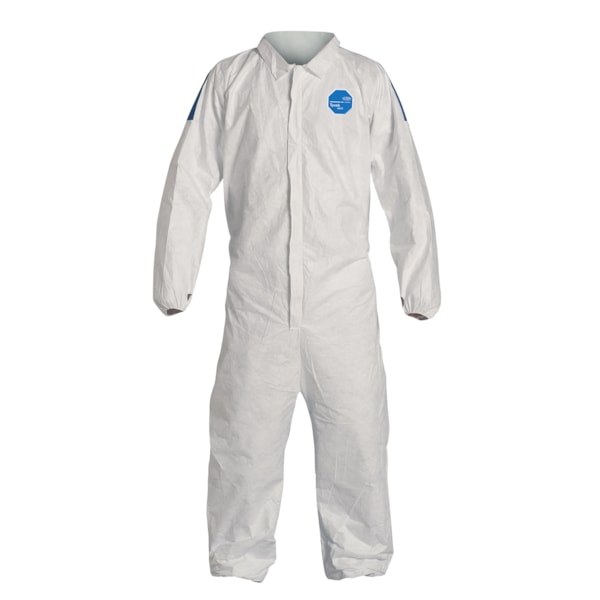 Tyvek® 400 D Collar, Elastic Wrists & Open Ankles Standard Disposable Coveralls