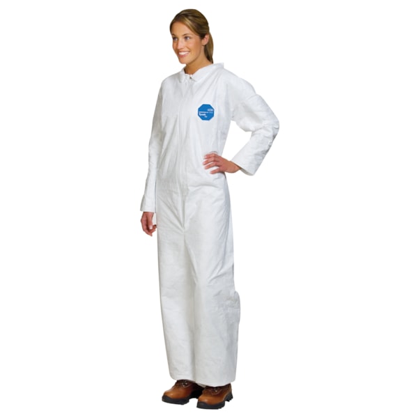 Tyvek® 400 Collar, Open Wrists & Ankles Standard Disposable Coveralls
