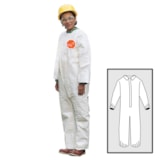 Tychem® 4000 Collar, Elastic Wrists & Ankles Chemical Resistant Coveralls thumbnail 1
