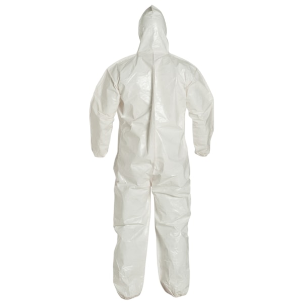 Tychem® 4000 Hood, Elastic Wrists & Ankles Chemical Resistant Coveralls