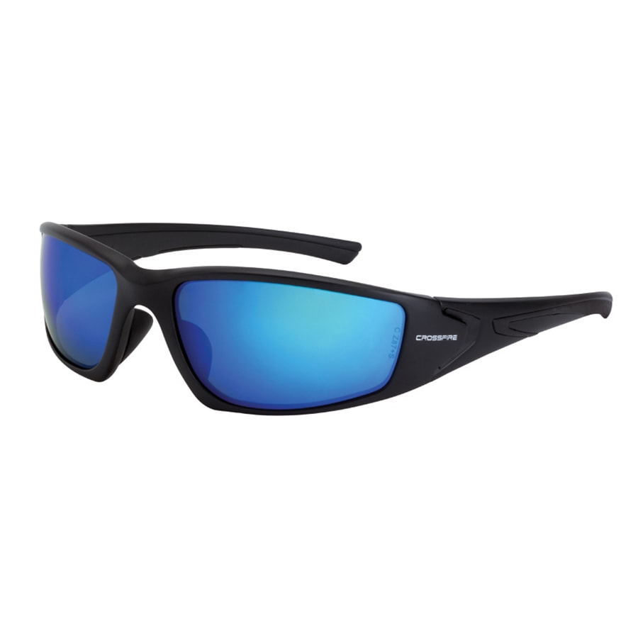 Polarized Mirror Lens, Matte Black Frame