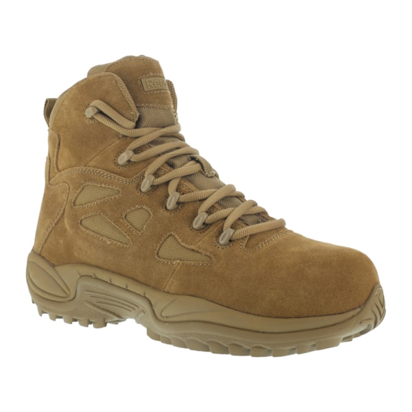 Men's Rapid Response RB 6" Coyote Composite Toe Electrical Hazard Stealth Zip Work Boots