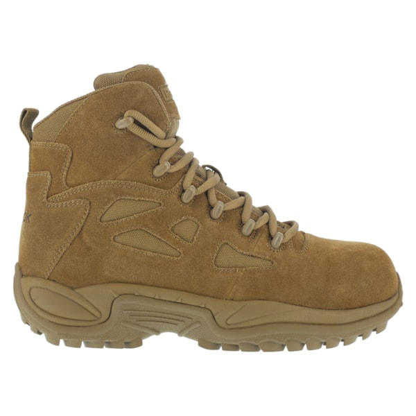 Men's Rapid Response RB 6" Coyote Composite Toe Electrical Hazard Stealth Zip Work Boots