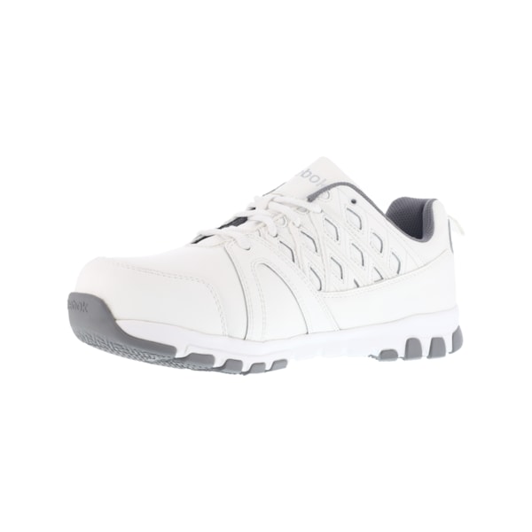 Women's Sublite Work White Steel Toe Static Dissipative Athletic Oxford Shoes