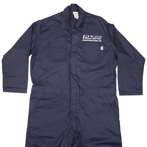 8.7 Cal 7 oz. Flame Resistant Economy FR Coveralls, Custom Product Add Your Logo
