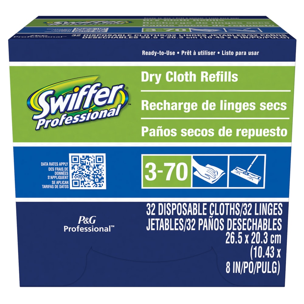 Dry Sweeping Cloths Refill 32/Box