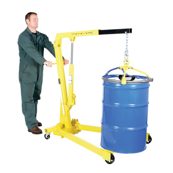 1 Ton Portable Shop Crane with Folding Legs