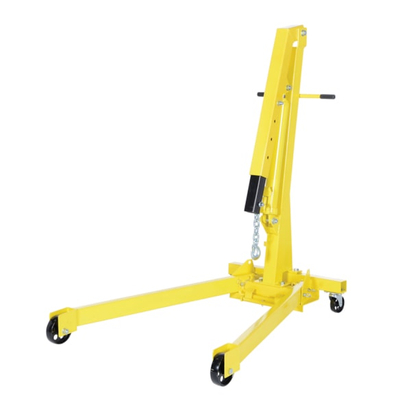 1 Ton Portable Shop Crane with Folding Legs