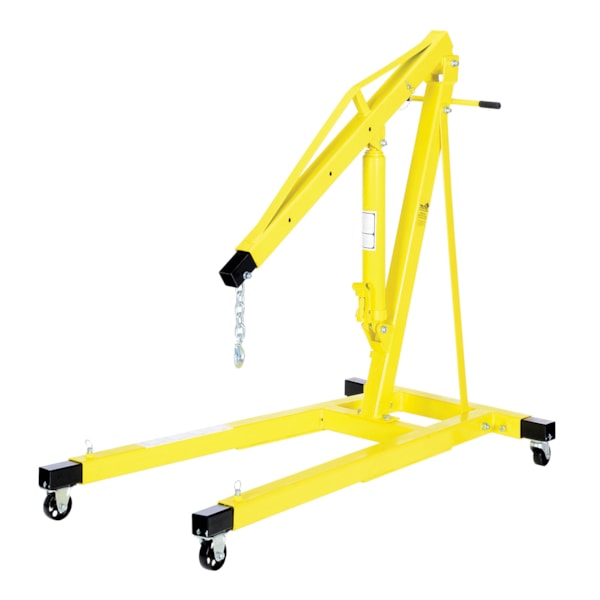 2 Ton Portable Shop Crane with Telescopic Legs
