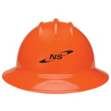 Classic Series 6-Point Ratchet Suspension Full Brim Hard Hat, Custom Product Add Your Logo thumbnail 3