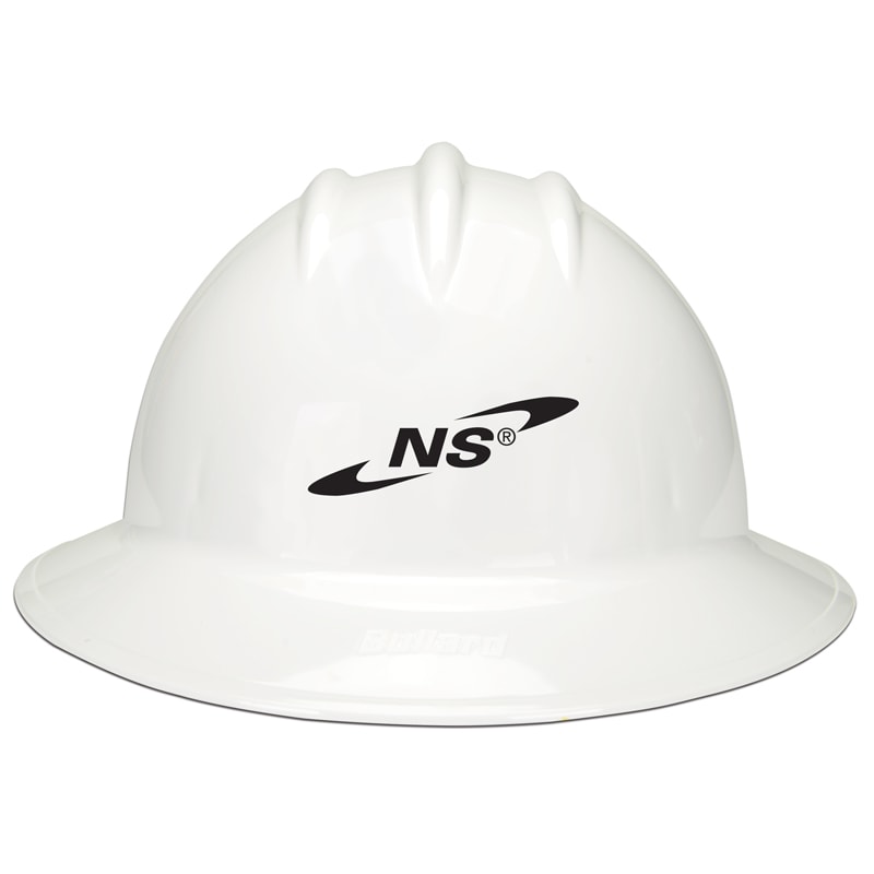 Classic Series 6-Point Ratchet Suspension Full Brim Hard Hat, Custom Product Add Your Logo
