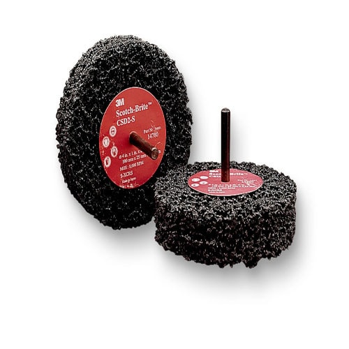 Clean and Strip Disc D2, 4 in x 1 in x 1/4 in S XCS, 10 per case