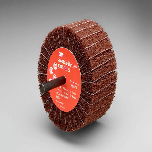 Combi-S Wheel 80801, 3 in x 1-3/4 in 1/4 in Shank 80 X-weight, 10 per case