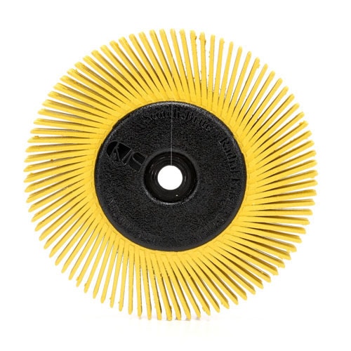 Radial Bristle Brush, 6 in x 1/2 in x 1 in 80 With Adapter, 5 per case