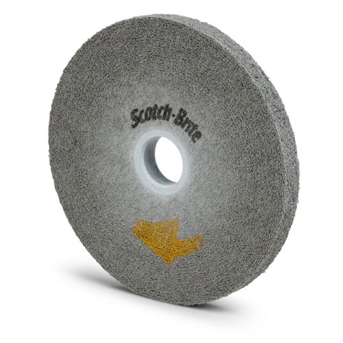 EXL PRO Deburring Convolute Wheel, 6 in x 1/2 in x 1 in 9S FIN, 4 per case