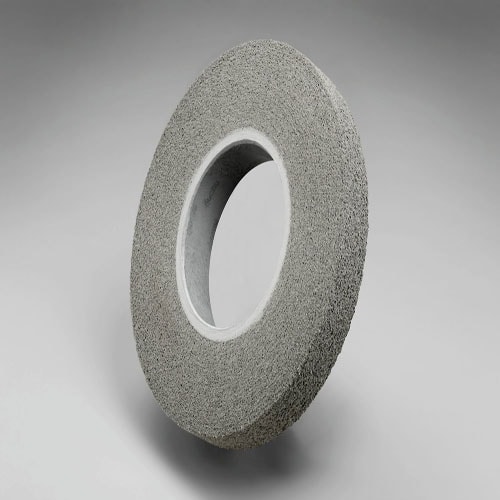 EX2 Deburring Convolute Wheel, 12 in x 1/2 in x 5 in 8S FIN, 4 per case