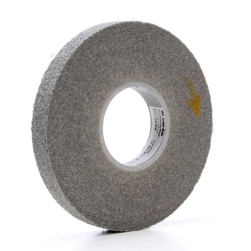 EX2 Deburring Convolute Wheel, 8 in x 1 in x 3 in 8S FIN, 3 per case