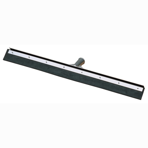 Flo-Pac® 24" Straight Blade Black Rubber Squeegee