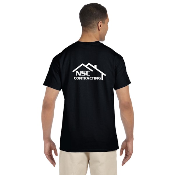 Ultra Cotton® 6 oz. Color Pocket T-Shirt, Custom Product Add Your Logo