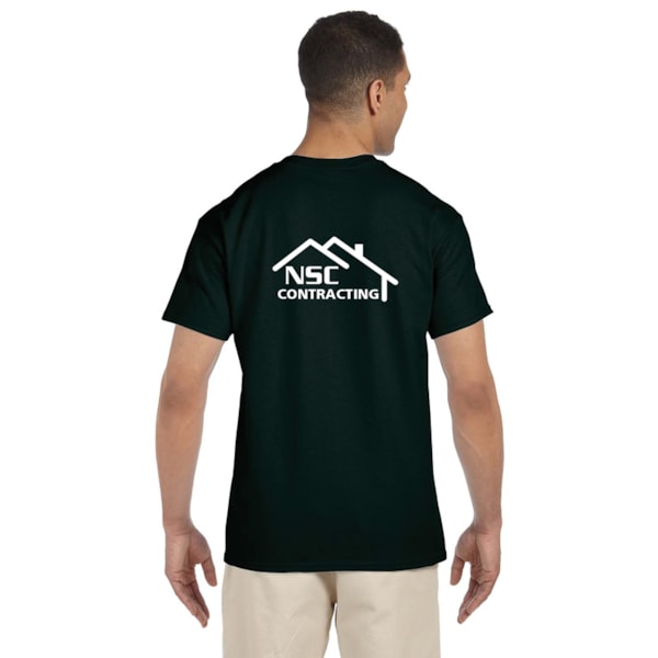 Ultra Cotton® 6 oz. Color Pocket T-Shirt, Custom Product Add Your Logo