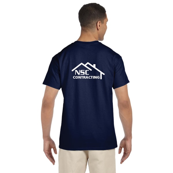 Ultra Cotton® 6 oz. Color Pocket T-Shirt, Custom Product Add Your Logo