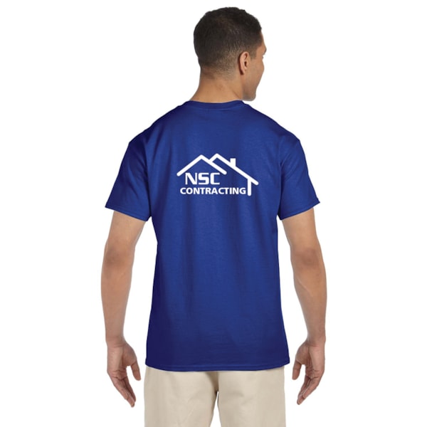 Ultra Cotton® 6 oz. Color Pocket T-Shirt, Custom Product Add Your Logo