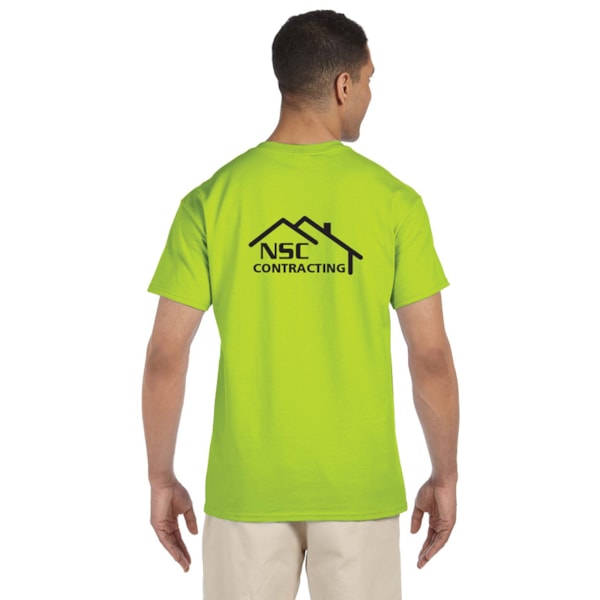 Ultra Cotton® 6 oz. Color Pocket T-Shirt, Custom Product Add Your Logo