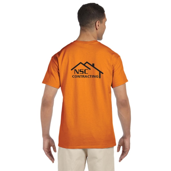 Ultra Cotton® 6 oz. Color Pocket T-Shirt, Custom Product Add Your Logo