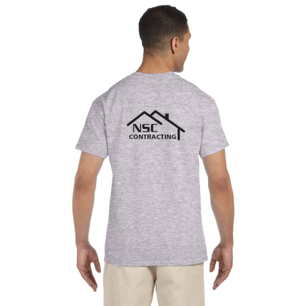 Ultra Cotton® 6 oz. Color Pocket T-Shirt, Custom Product Add Your Logo