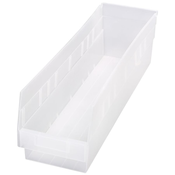 Shelf Bin 23-5/8" x 6-5/8" x 6" 8/Case