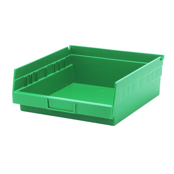 Shelf Bin 11-5/8" X 11-1/8" X 4" 8/Case