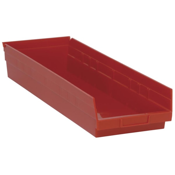 Shelf Bin 23-5/8" X 8-3/8" X 4" 6/Case