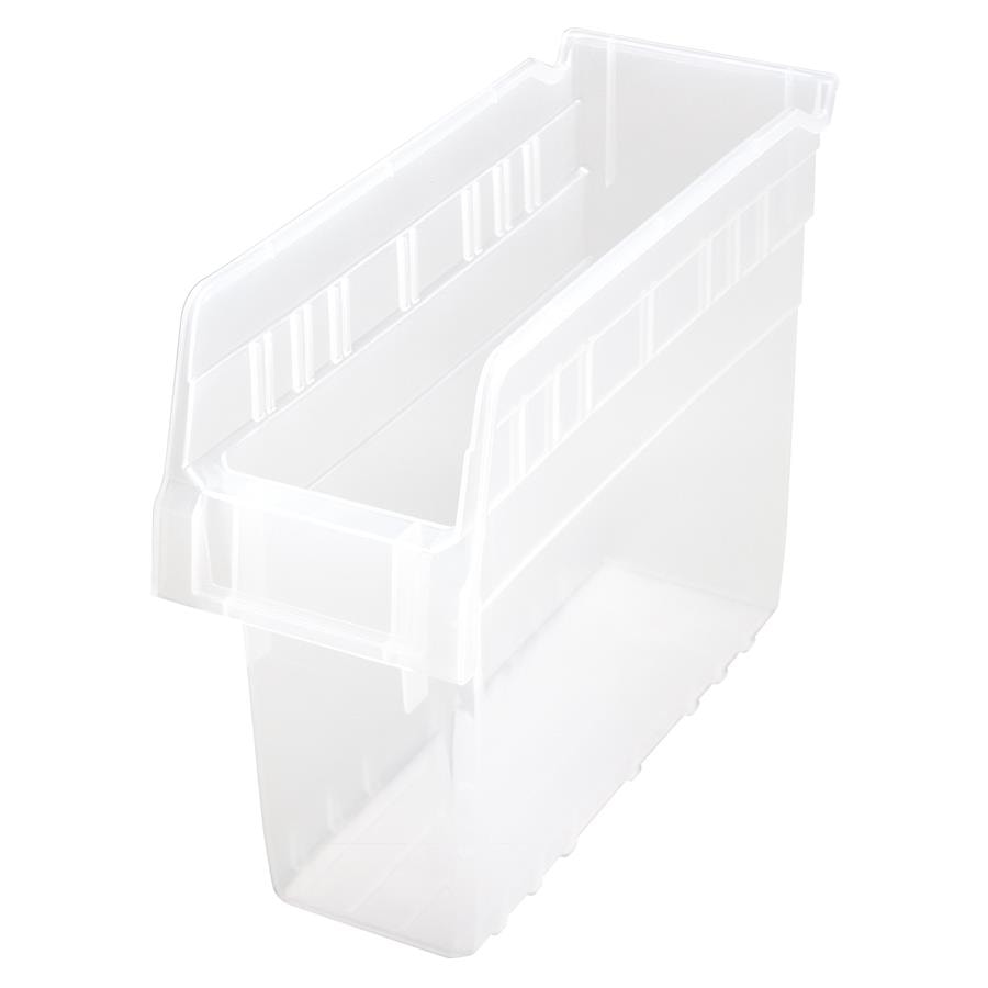 Store-More 8'' Clear  Shelf Bin 11-5/8" x 4-3/8" x 8" 36/Case