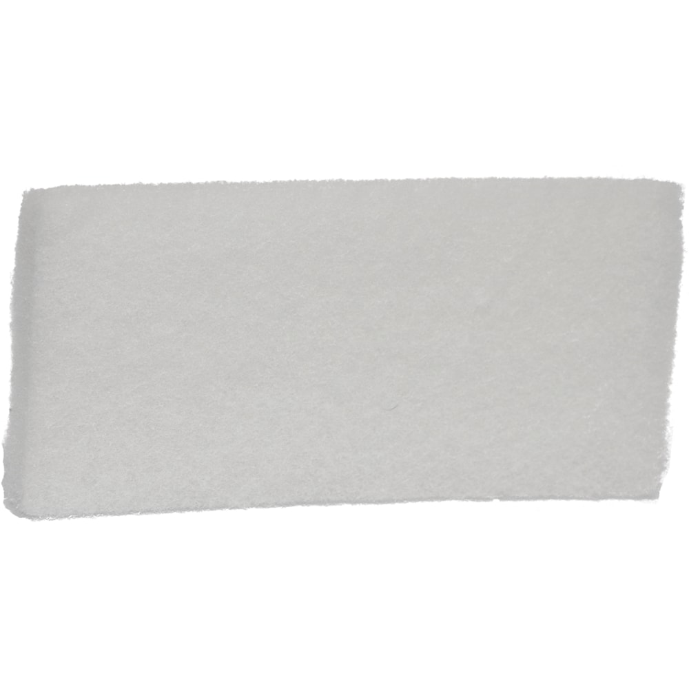 Scrub Pad- Fine, White