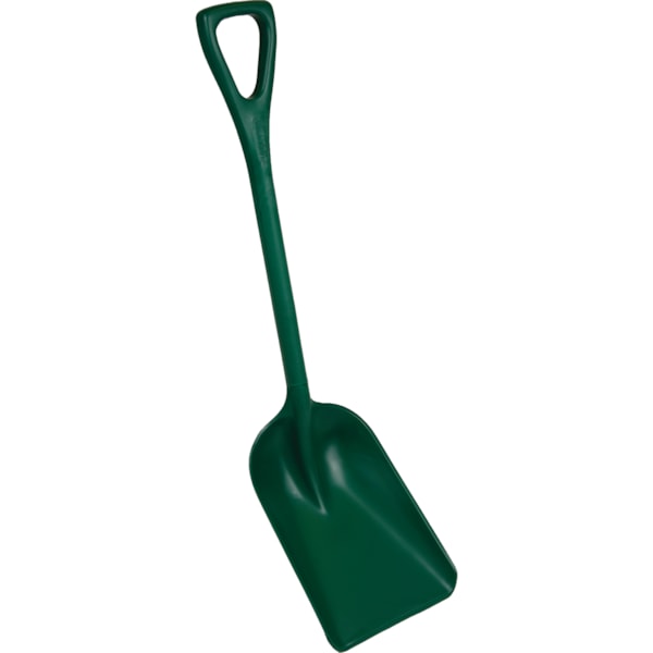 One-Piece Metal Detectable Shovel w/10" Blade