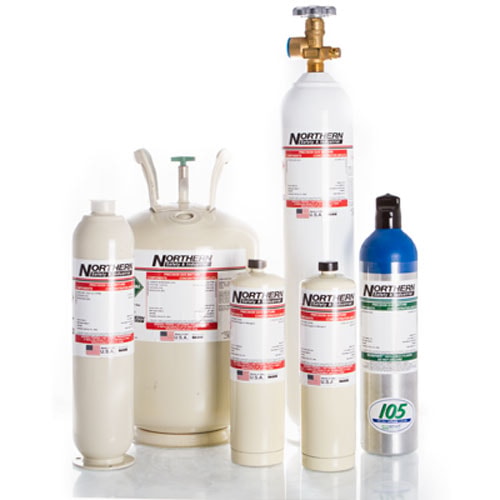 2.5 % Methane  (50 % LEL) , Balance Air (20.9 % Oxygen balance Nitrogen)