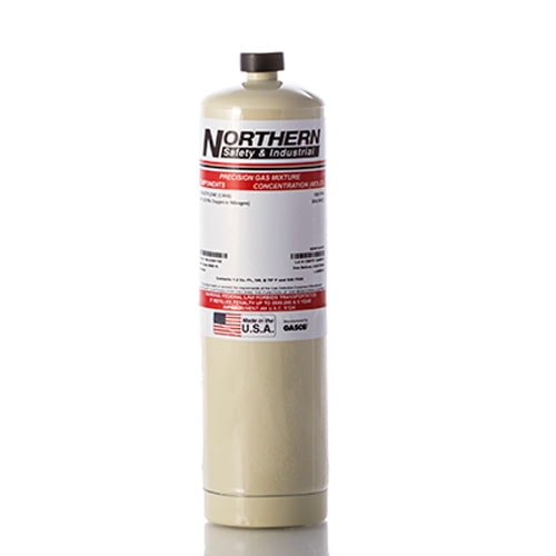 2.5 % Methane  (50 % LEL) , Balance Air (20.9 % Oxygen balance Nitrogen)