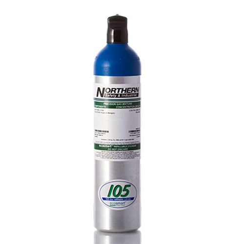 2.5 % Methane  (50 % LEL) , Balance Air (20.9 % Oxygen balance Nitrogen)