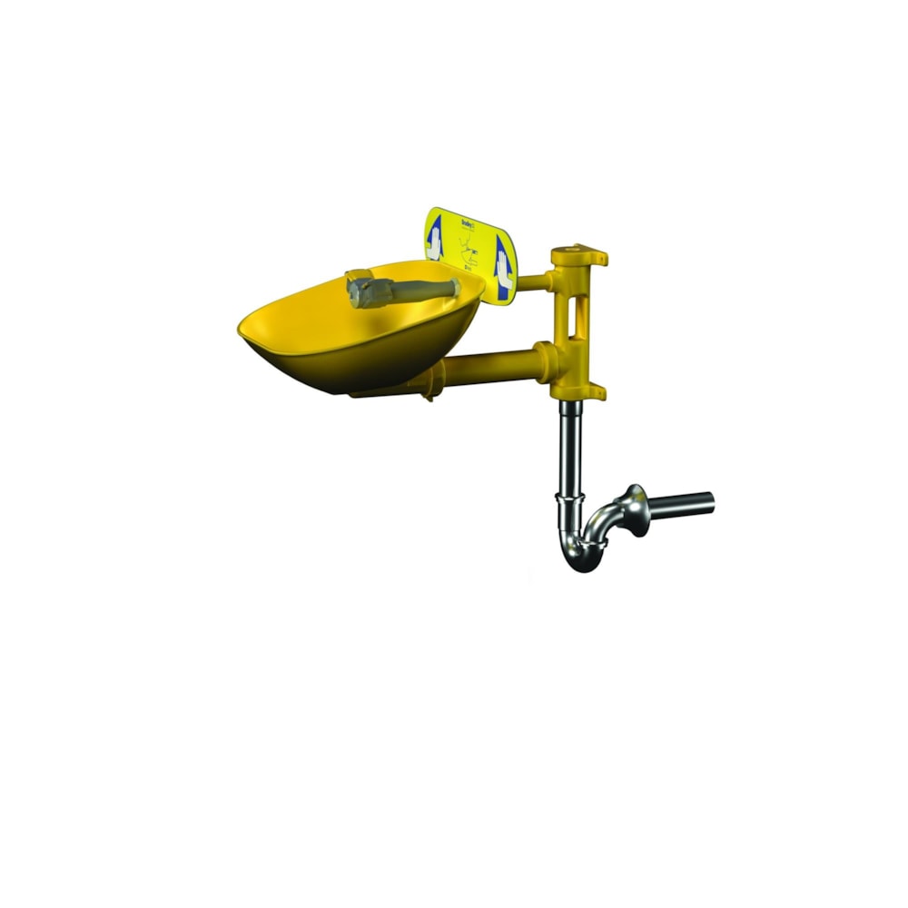 Halo Eyewash with Plastic Bowl, Tailpiece, and P-Trap